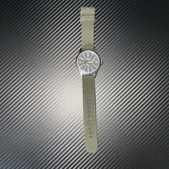 Timex Other - TIMEX expedition watch, olive green, adjustable, backlit watch face.